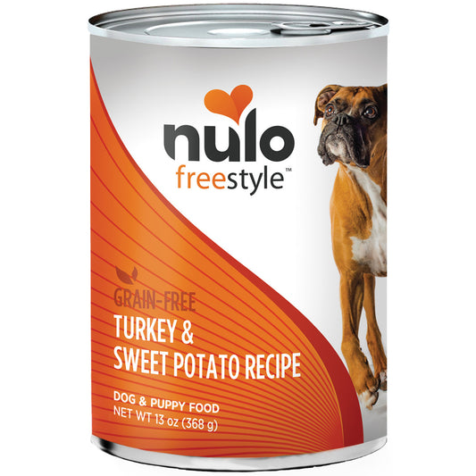 Nulo Freestyle Adult Turkey & Sweet Potato Canned Dog Food