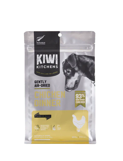 Kiwi Kitchens Air Dried Chicken Dog Dinner 17.5oz