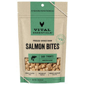 Vital Essentials Salmon Bites Freeze-Dried Raw Dog Treats