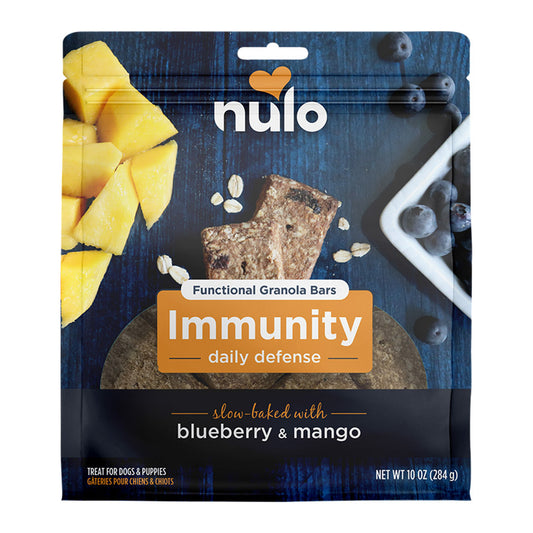 Nulo Functional Granola Immunity Slow-Baked w/ Blueberry & Mango Dog Treats