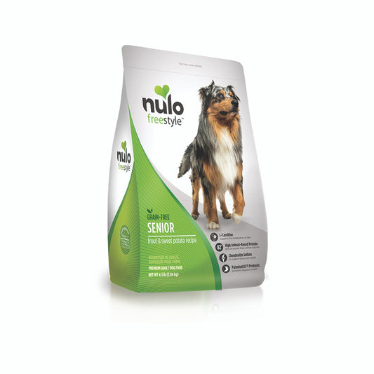 Nulo Freestyle Grain-Free Senior Trout & Sweet Potato Recipe Dry Dog Food