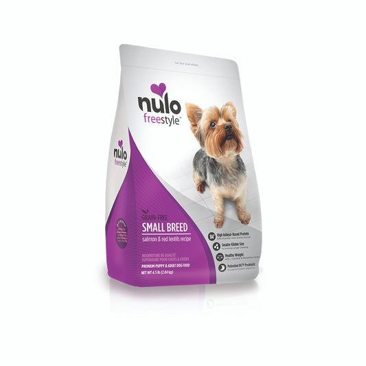 Nulo Freestyle Grain-Free Small Breed Salmon & Red Lentils Recipe Dry Dog Food