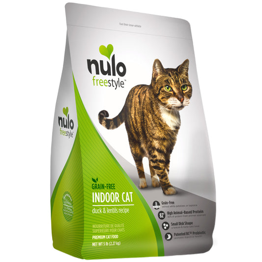 Nulo Freestyle Grain-Free Indoor Duck & Lentils Recipe Dry Cat Food