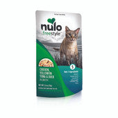 Nulo Freestyle Chicken, Yellowfin Tuna & Duck in Broth Wet Cat Food Topper