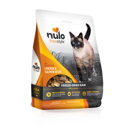 Nulo Freestyle Chicken & Salmon Recipe Freeze-Dried Raw Cat Food