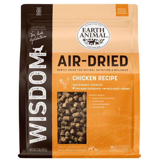 Dr. Bob Goldstein’s Wisdom Air-Dried Chicken Recipe Dog Food