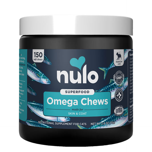 Nulo Superfood Omega Chews Cat Supplement