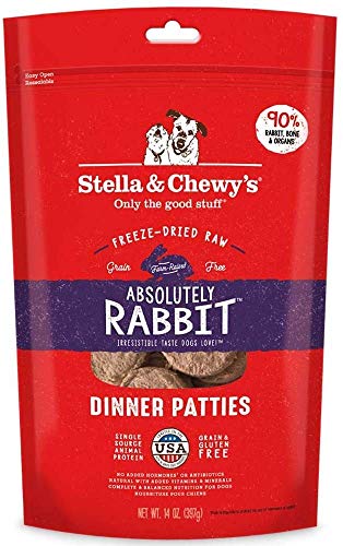 Stella & Chewy's Freeze Dried Dog Food - Rabbit Patties