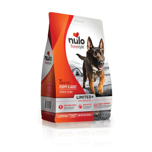 Nulo FreeStyle Limited+ Puppy & Adult Turkey Recipe Dry Dog Food