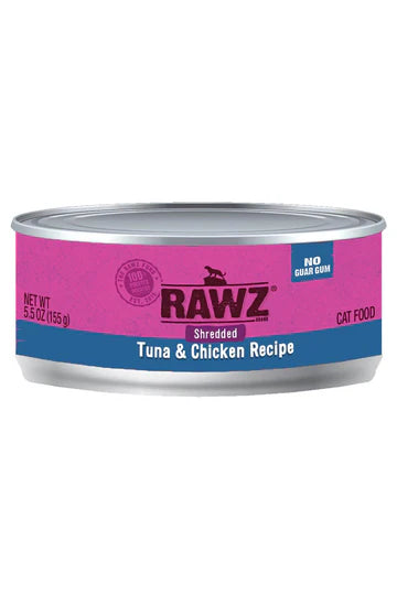 Rawz Shredded Tuna & Chicken Wet Cat Food