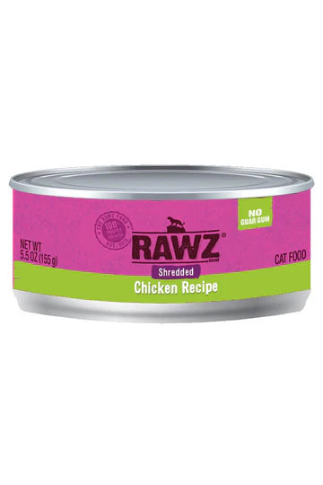 Rawz Shredded Chicken Wet Cat Food