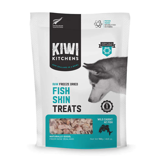 Kiwi Kitchens Freeze Dried Fish Skin Dog Treat