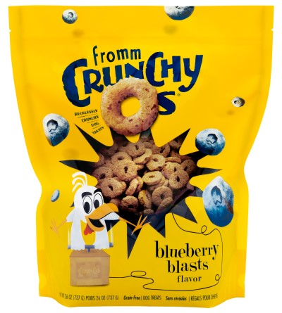 Fromm Dog Treats Crunchy Os® Blueberry Blasts Flavor Treats