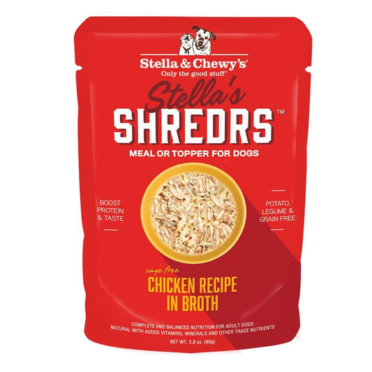 Stella & Chewy's Wet Dog Food - Shredrs Cage-Free Chicken-CASE OF 24