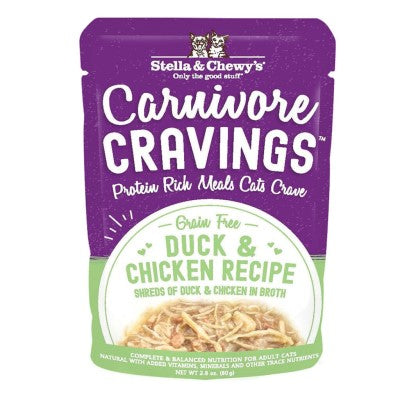 Stella & Chewy's Wet Cat Food - Carnivore Cravings Duck & Chicken-Case of 24