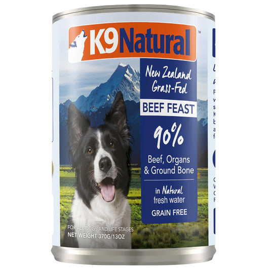 K9 Natural Canned Beef Feast Dog Food - 13oz