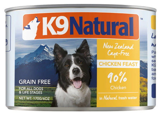K9 Natural Canned Chicken Feast Dog Food - 6oz