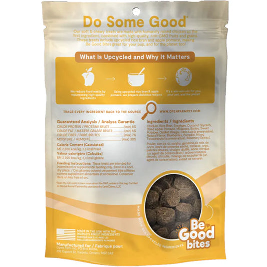 OPEN FARM BE GOOD BITES DOG CHICKEN 6 OZ