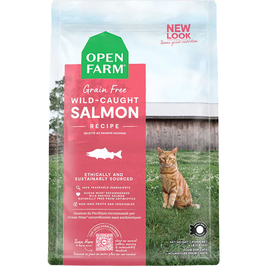 OPEN FARM WILD CAUGHT SALMON CAT FOOD 1 Review