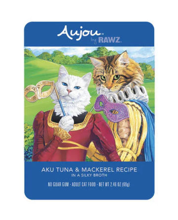 Rawz Aujou Aku Tuna and Mackerel Wet Cat Food