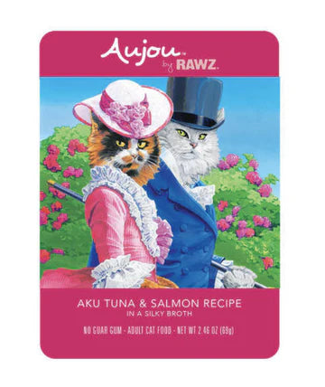 Rawz Aujou Aku Tuna & Salmon Wet Cat Food