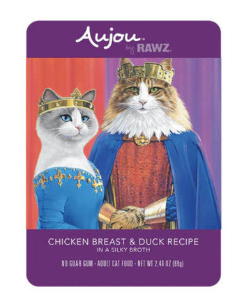 Rawz Aujou Chicken Breast & Duck Wet Cat Food