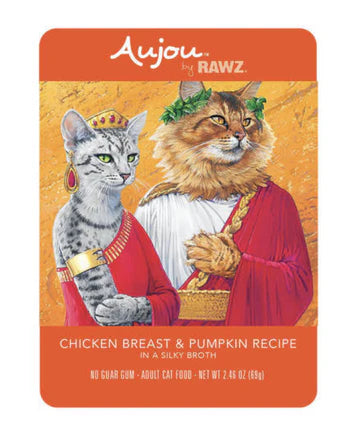 Rawz Aujou Chicken Breast and Pumpkin Wet Cat Food