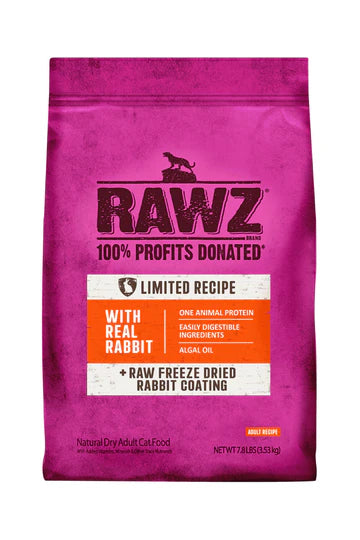 Rawz Rabbit Dry Cat Food