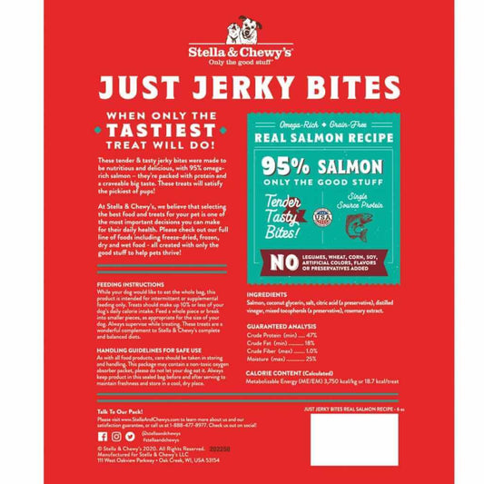 Stella & Chewy's Dog Treats - Salmon Jerky Bites