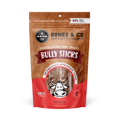 Bones & Co Freeze Dried Bully Sticks 1.7 oz.