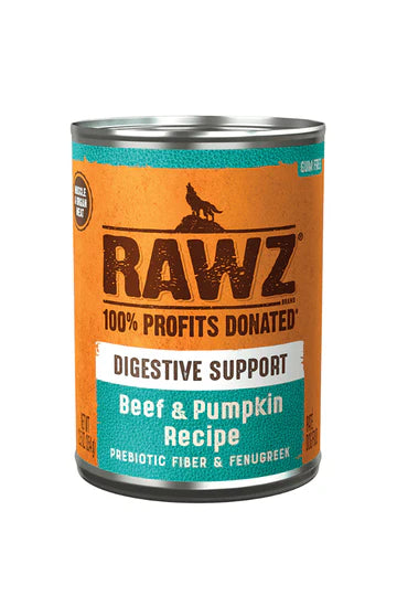 Rawz Digestive Beef Pumpkin Pate Canned Dog Food